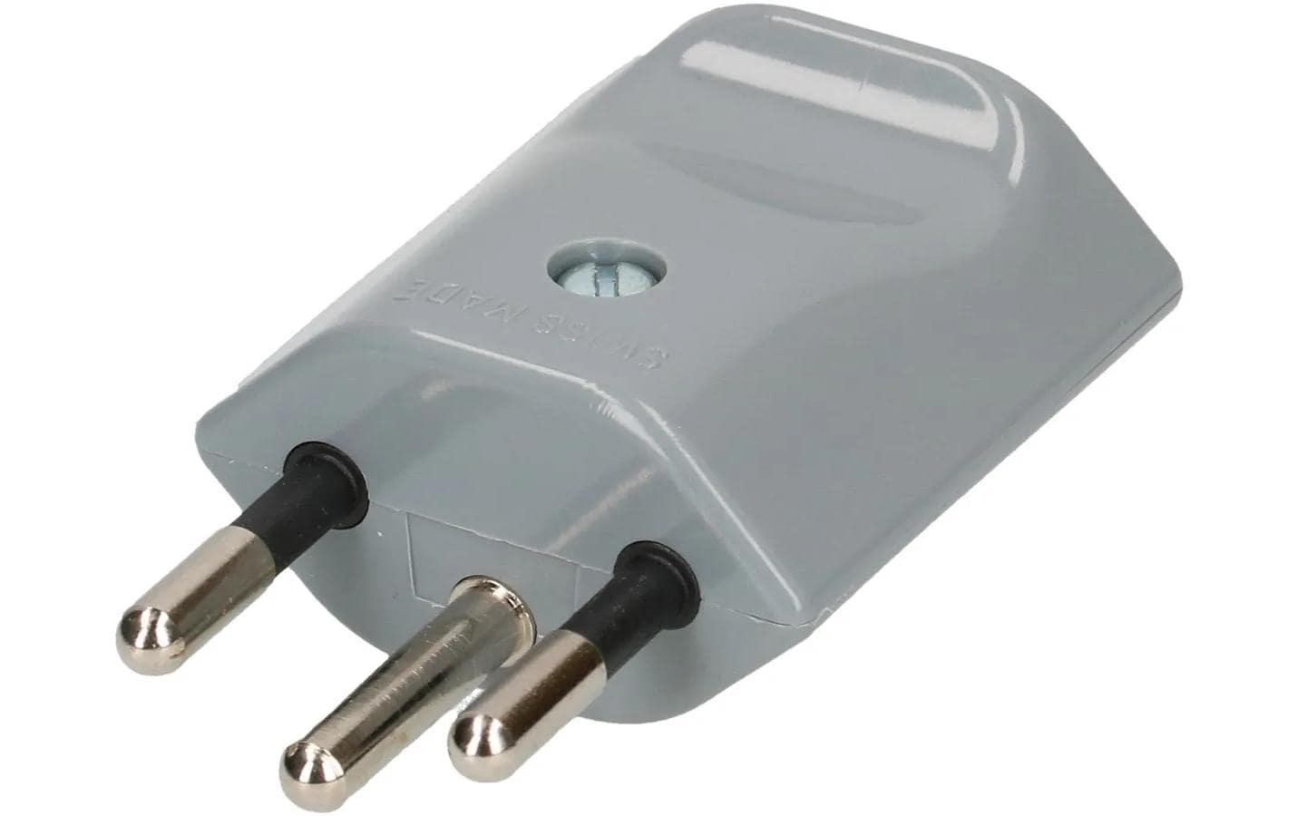 Max Hauri Montagestecker T12 3-polig, Grau Max Hauri Montagestecker T12 3-polig, Grau