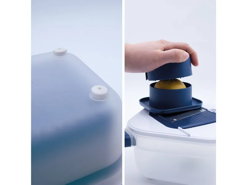 Livington Everclean Küchenreibe Chop It Basic Blau