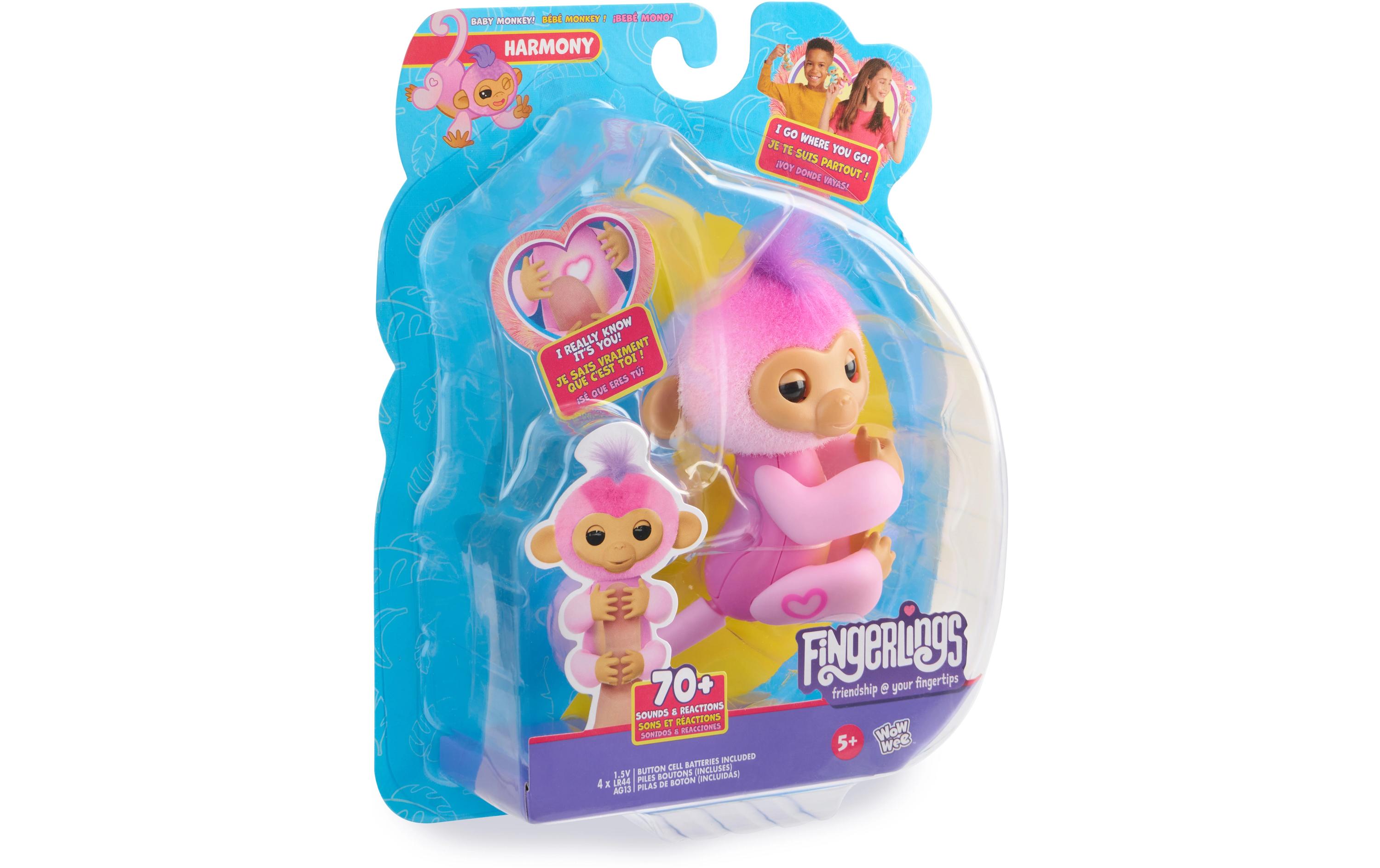 Wowwee Fingerlings Monkey Pink Harmony