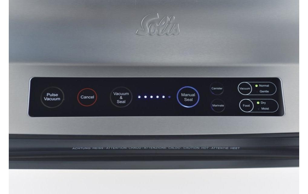 Solis Vakuumiergerät Vac Prestige Silber Solis Vakuumiergerät Vac Prestige Silber