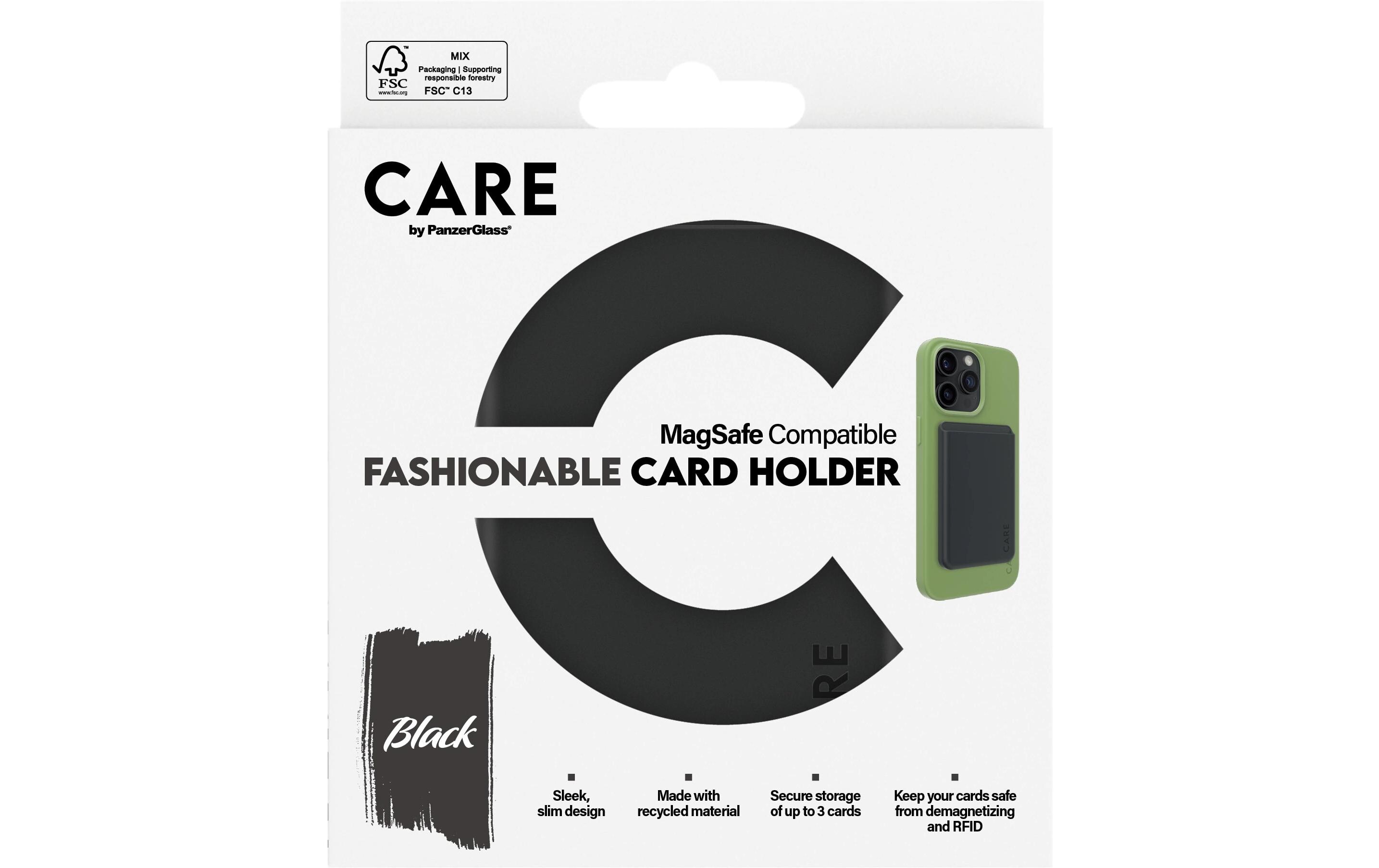 CARE MagSafe Card Holder Schwarz