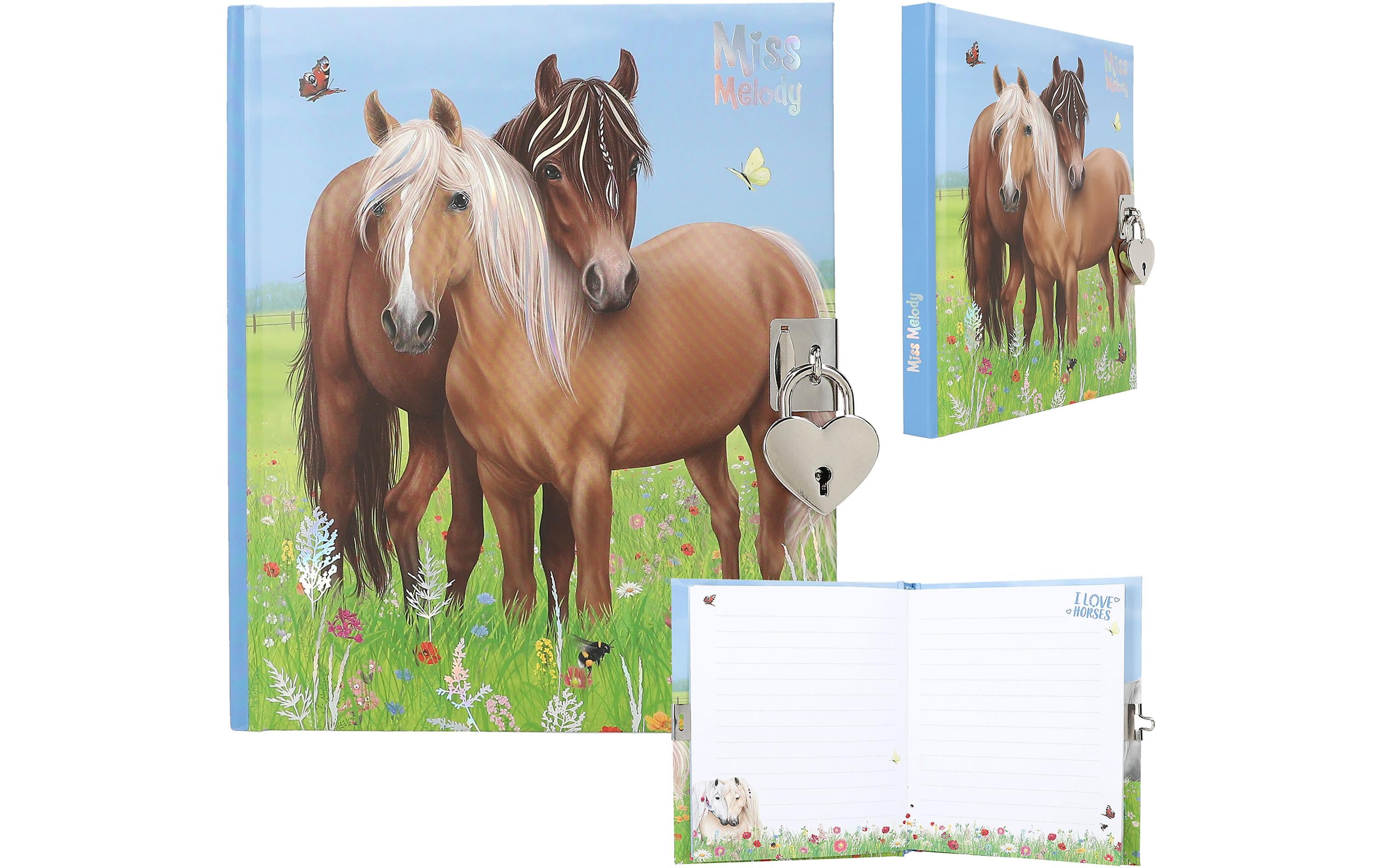 Depesche Tagebuch Miss Melody mit Schloss, 192 Seiten Depesche Tagebuch Miss Melody mit Schloss, 192 Seiten