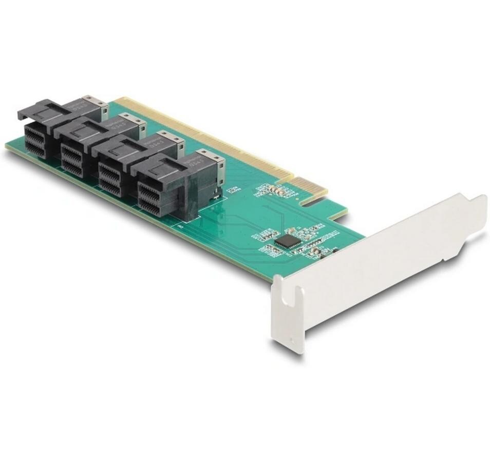 Delock PCI Express x16 zu 4 x intern SFF-8643 NVMe