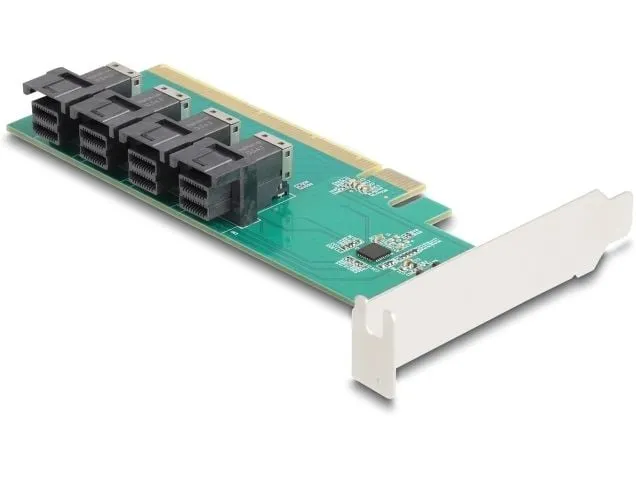 Delock PCI Express x16 zu 4 x intern SFF-8643 NVMe