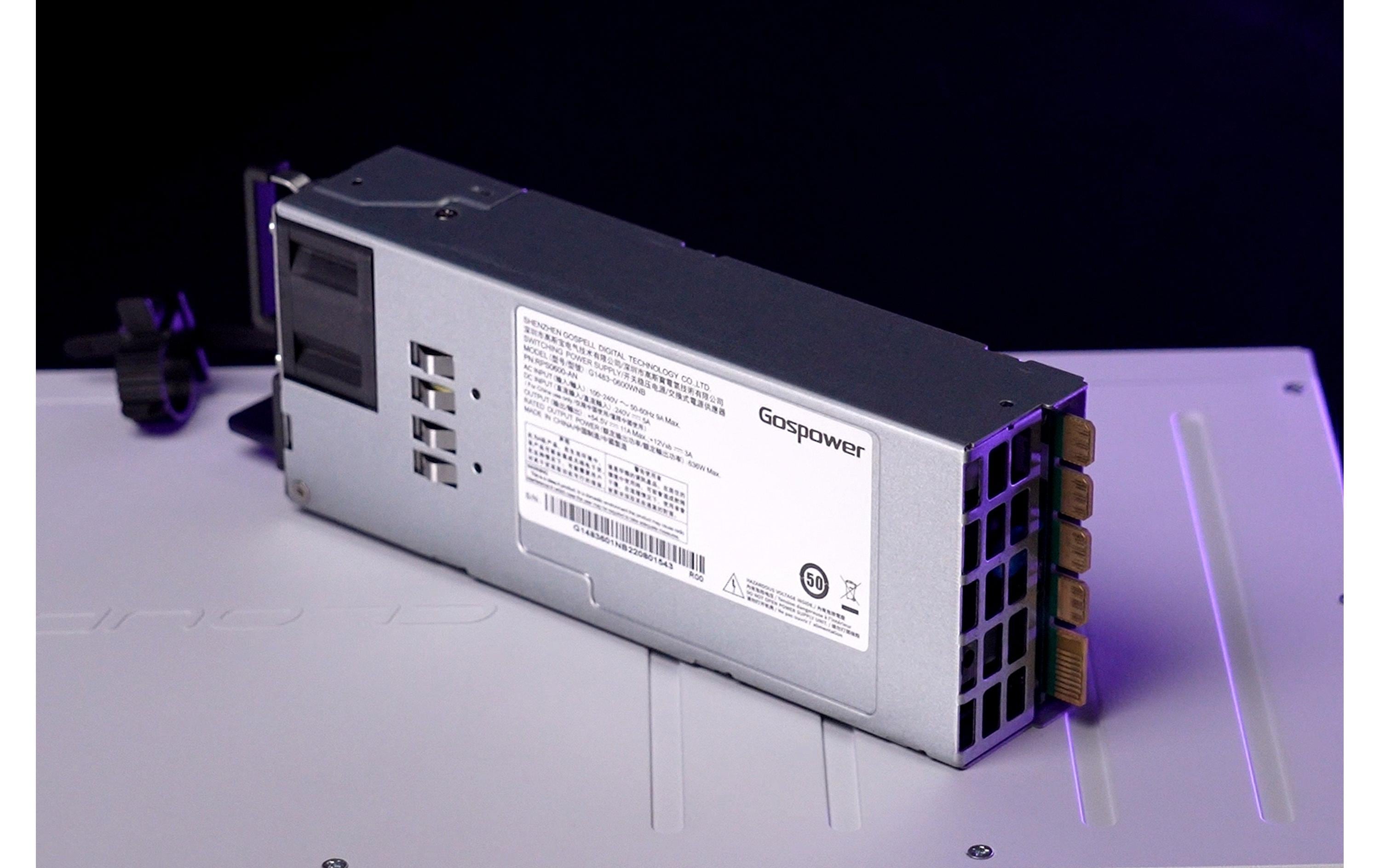 MikroTik Netzteil G1483-0600WNB 600 W MikroTik Netzteil G1483-0600WNB 600 W