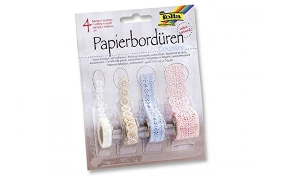 Folia Washi Tape Country Mehrfarbig