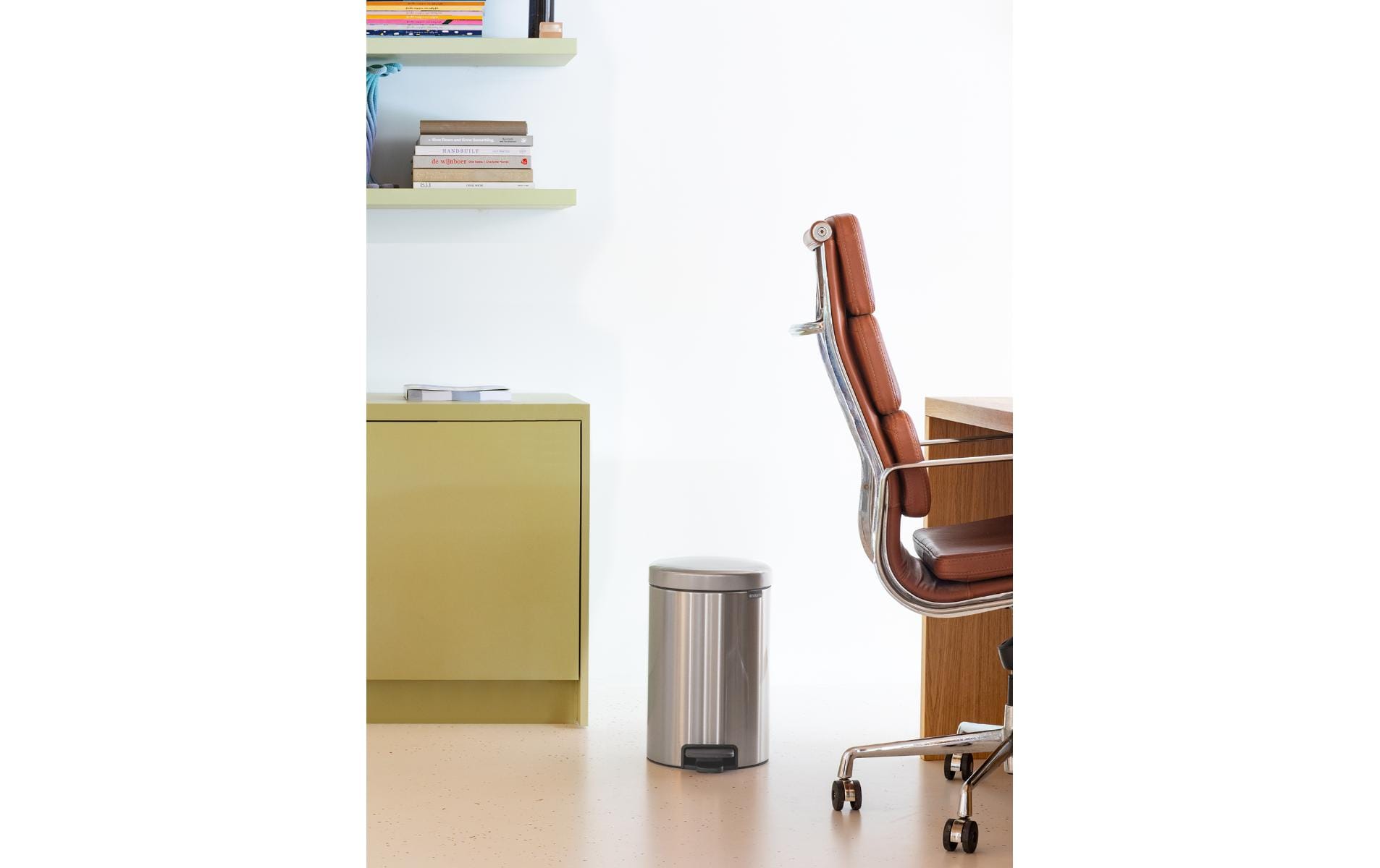 Brabantia Treteimer NewIcon 12 l, Matt Steel