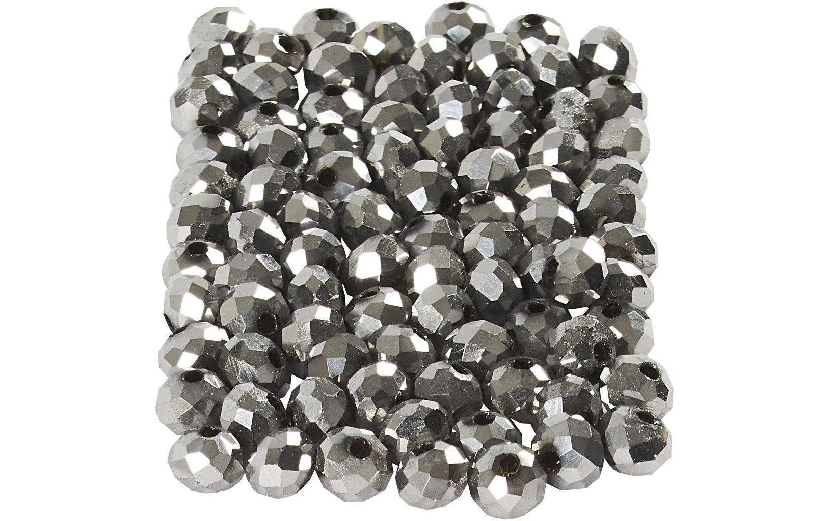 Creativ Company Glasschliffperlen 3 mm x 4 mm Anthrazit Creativ Company Glasschliffperlen 3 mm x 4 mm Anthrazit