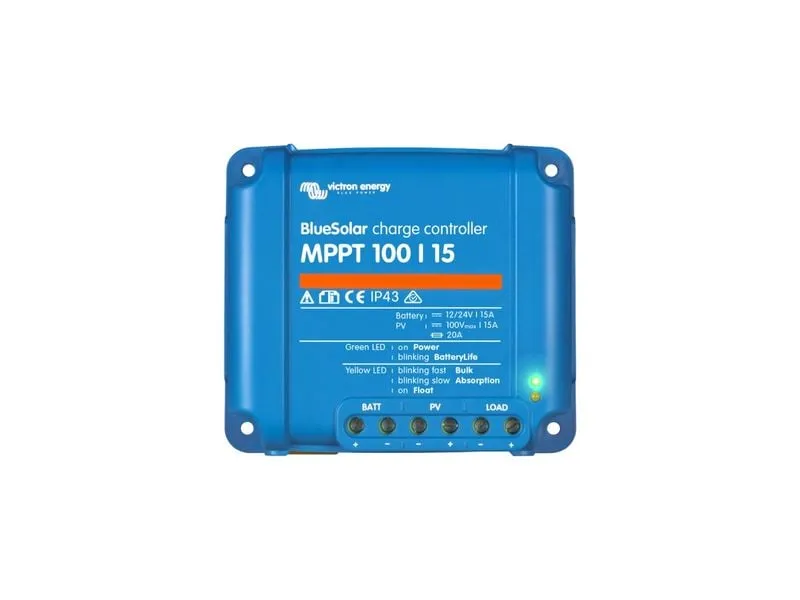 Victron Solarladeregler BlueSolar MPPT 100/15, 12-24 V 15A