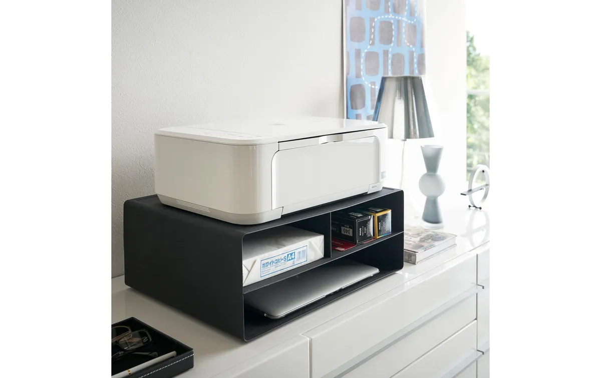 Yamazaki Multifunktionswagen Tower Schwarz Yamazaki Multifunktionswagen Tower Schwarz