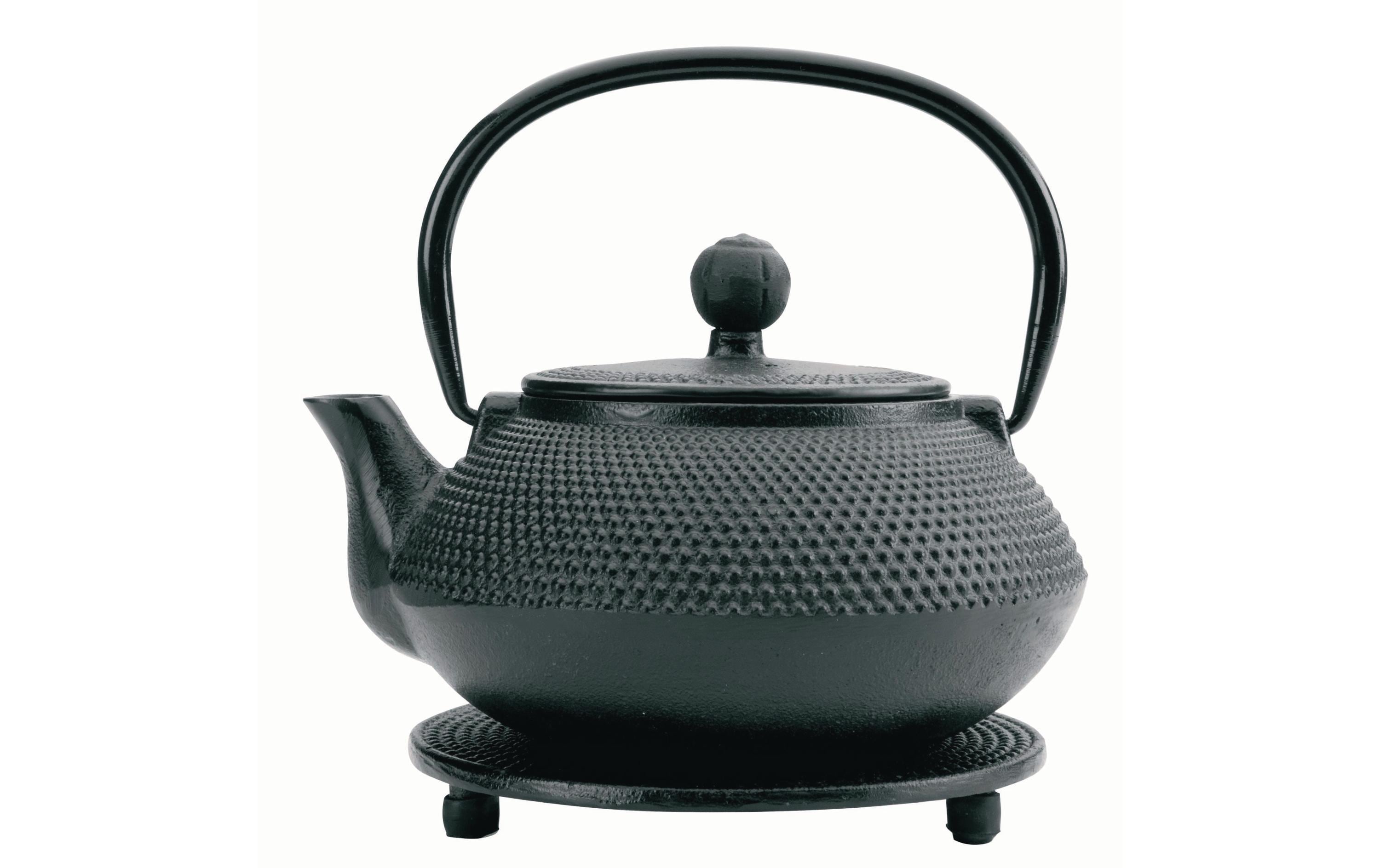 Ibili Untersetzer für Teekanne Schwarz