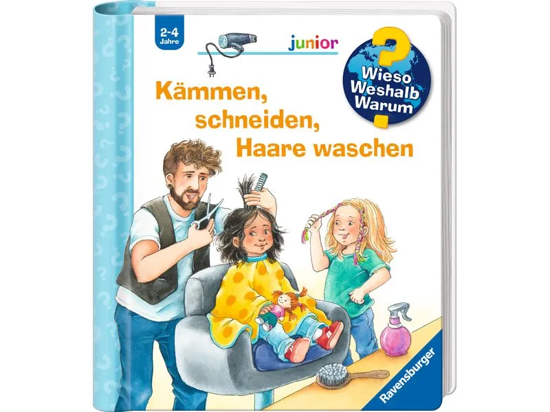 Ravensburger Kinder-Sachbuch Band 79: Kämmen, schneiden, Haare waschen Ravensburger Kinder-Sachbuch Band 79: Kämmen, schneiden, Haare waschen