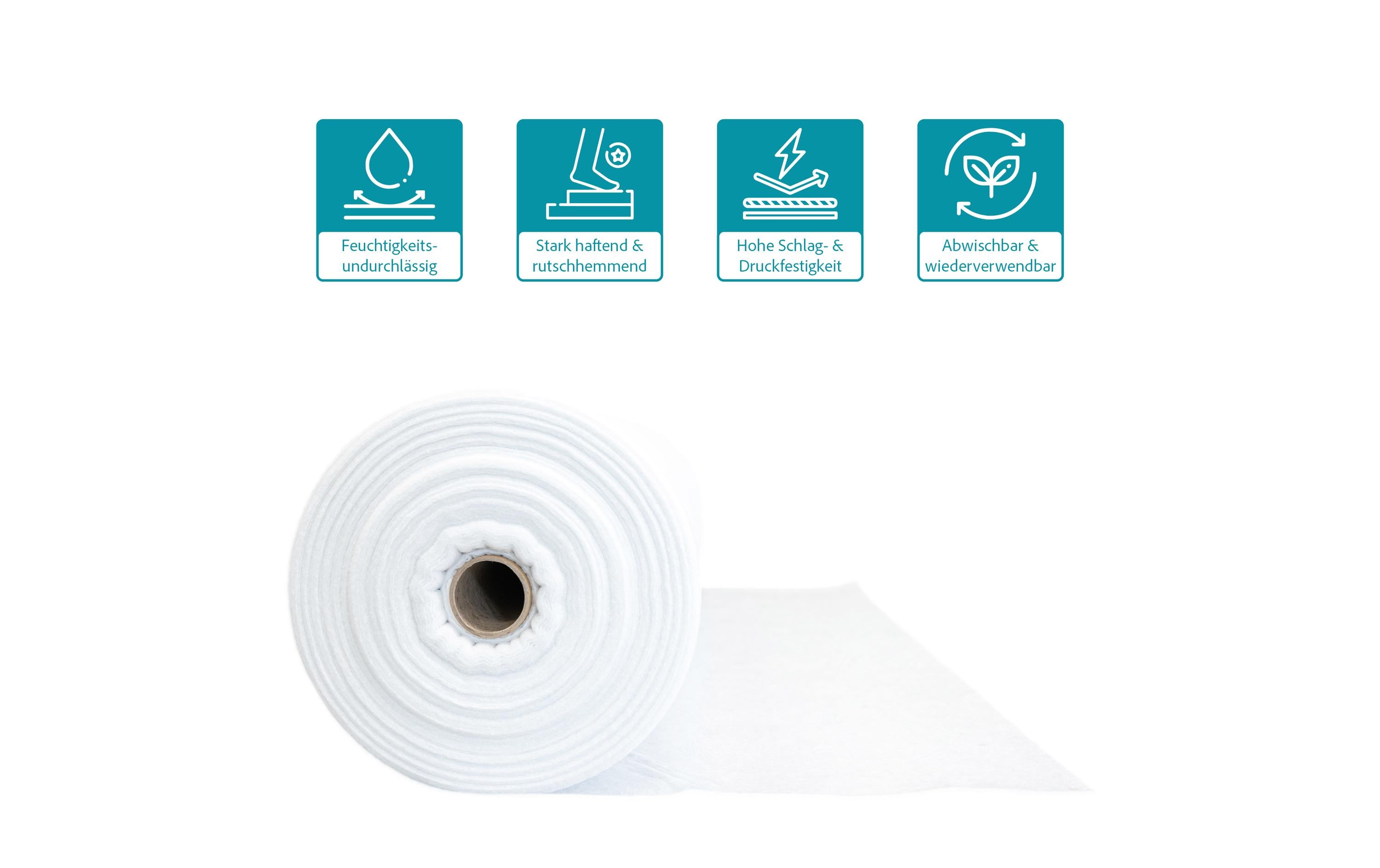 FloorOne Abdeckvlies Premium 180g/M2- 1m x 50m