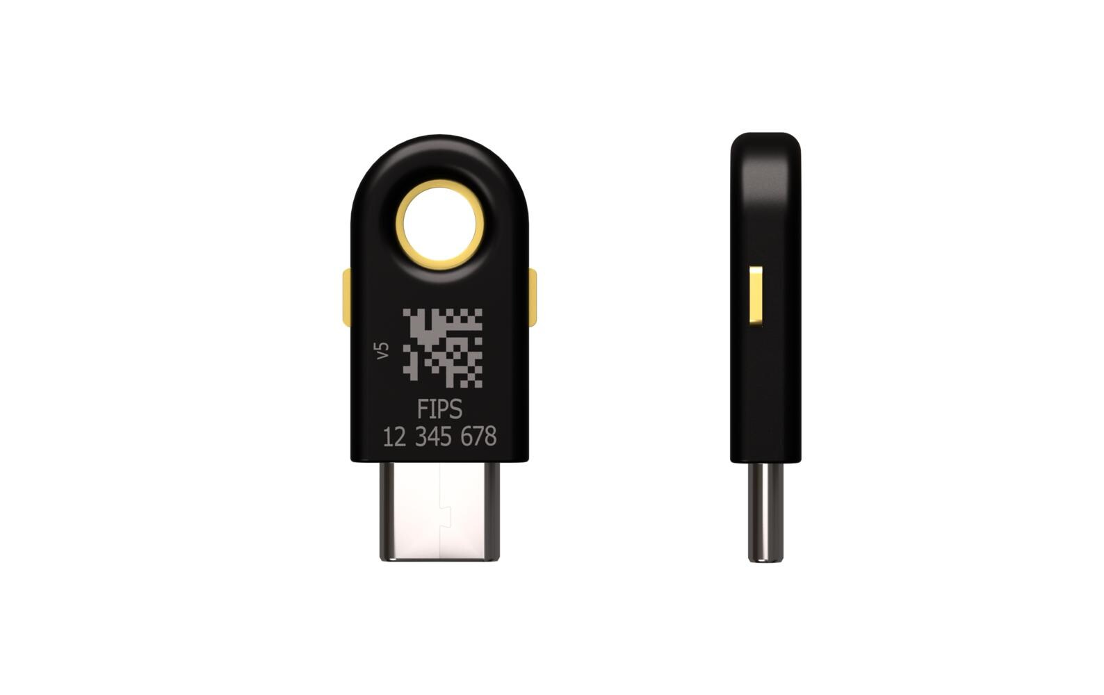 Yubico YubiKey 5C FIPS FW 5.4 USB-C, 1 Stück Yubico YubiKey 5C FIPS FW 5.4 USB-C, 1 Stück