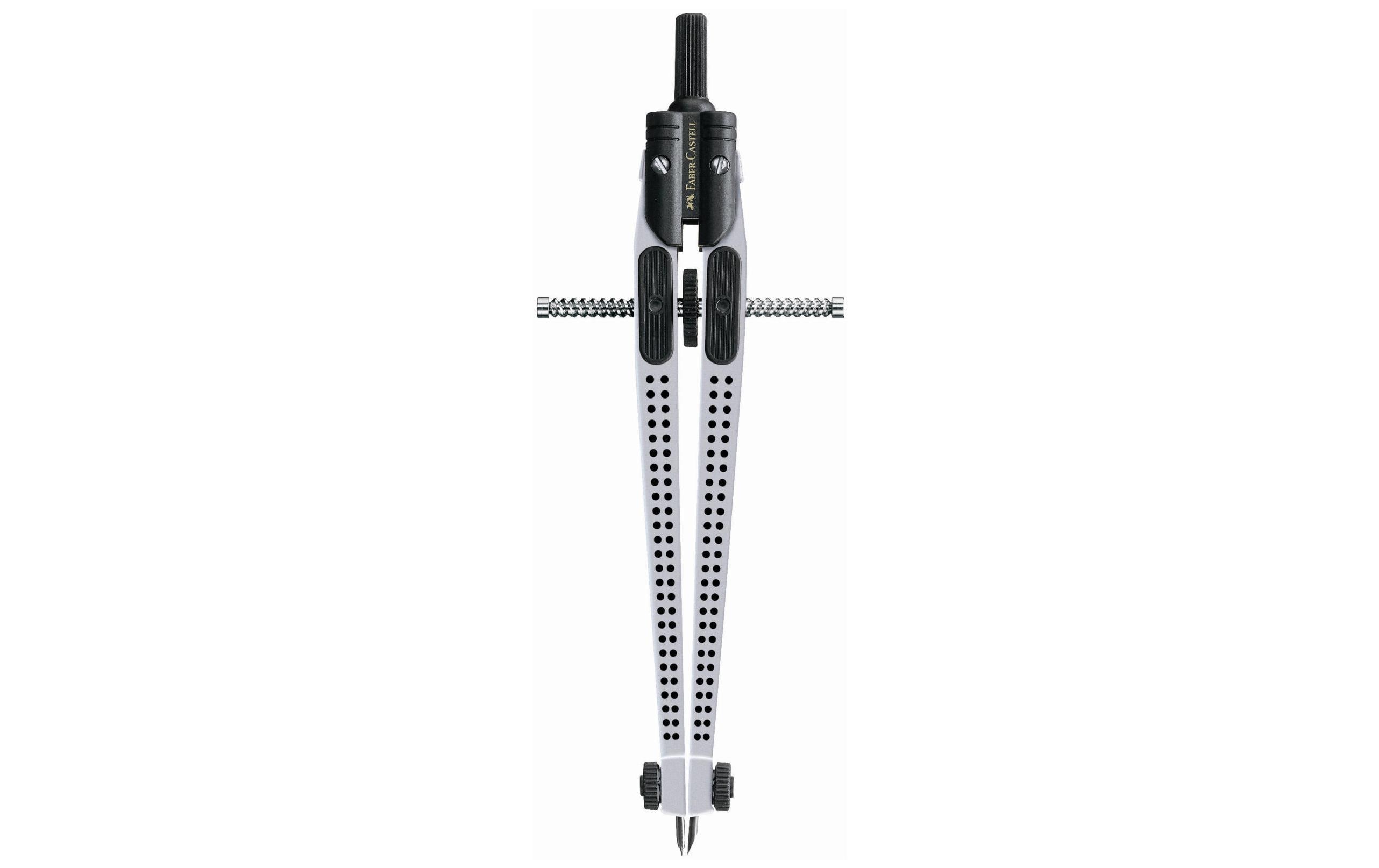 Faber-Castell Zirkel Grip 2001 Silber Faber-Castell Zirkel Grip 2001 Silber