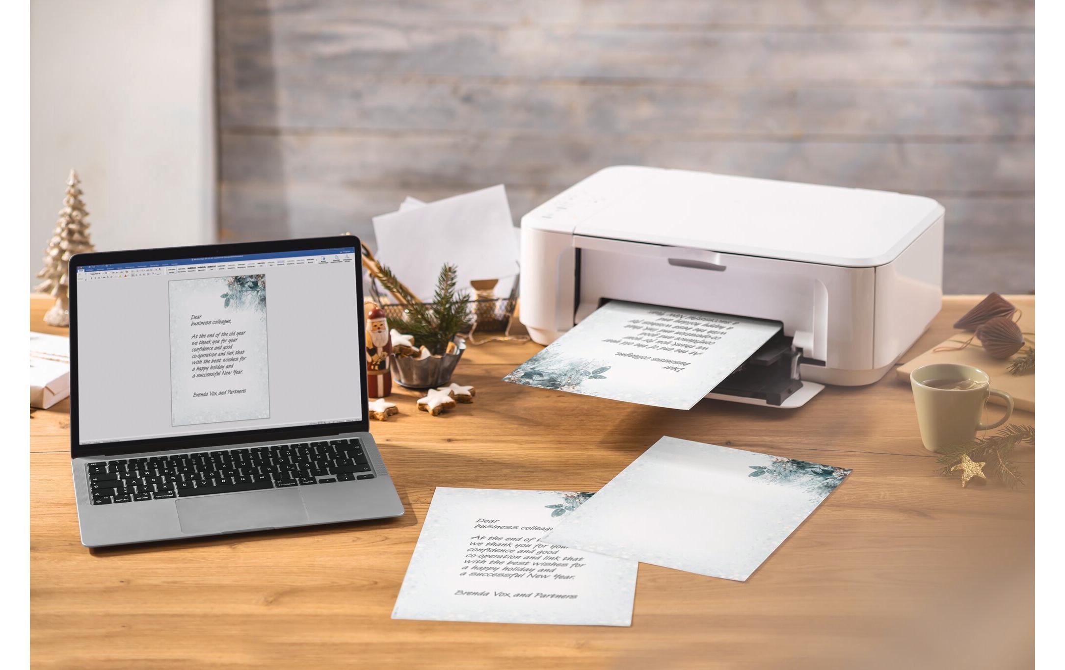 Sigel Motivpapier Eucalyptus magic, A4, 90 g/m², 100 Blatt