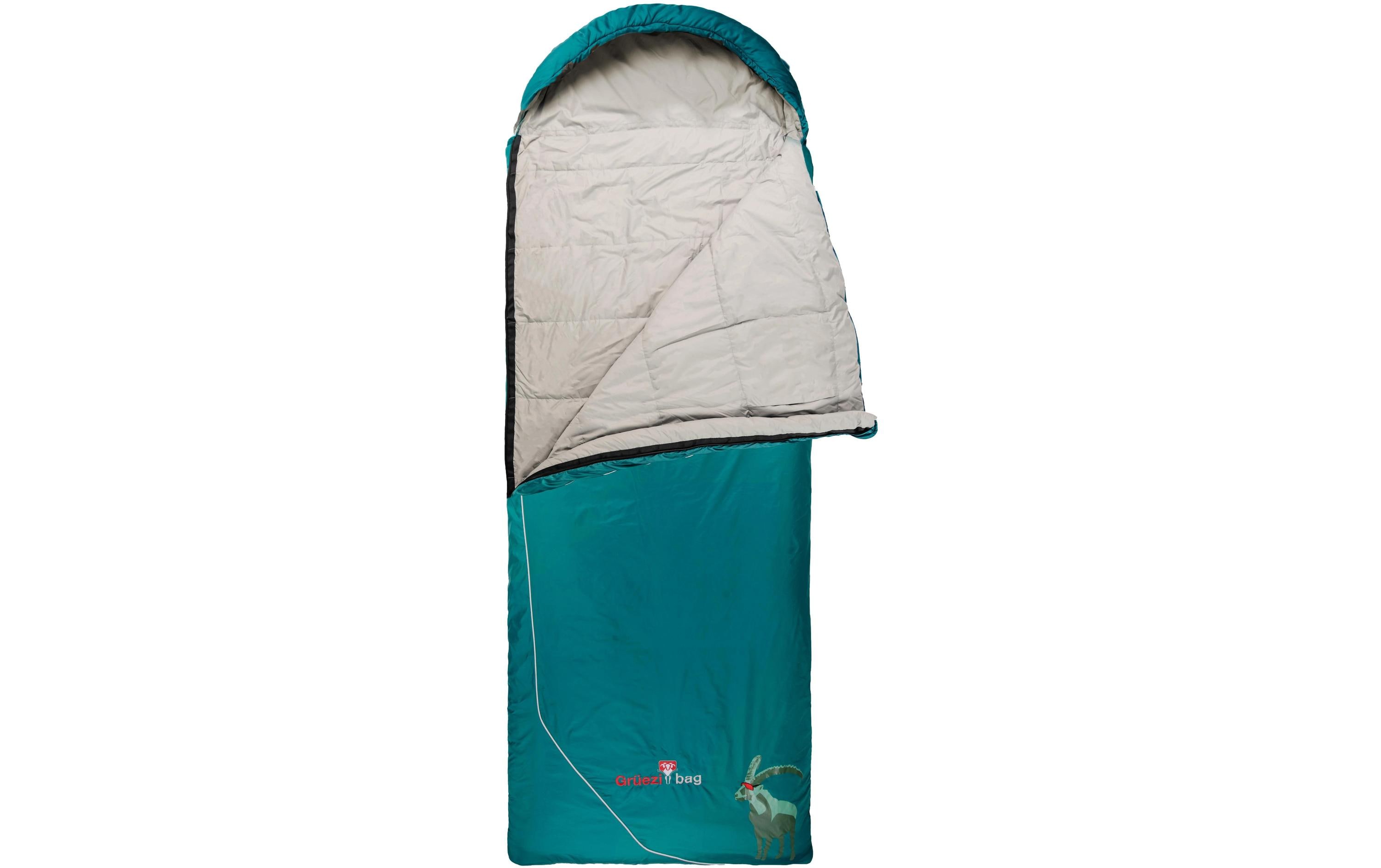 Grüezi Bag Schlafsack Biopod Wolle Goas Comfort Polyester, Dark Petrol Grüezi Bag Schlafsack Biopod Wolle Goas Comfort Polyester, Dark Petrol