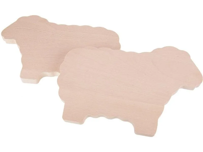 creanorm Schneidebrett 35 x 22.5 x 2 cm, Schaf Motiv Schaf creanorm Schneidebrett 35 x 22.5 x 2 cm, Schaf Motiv Schaf