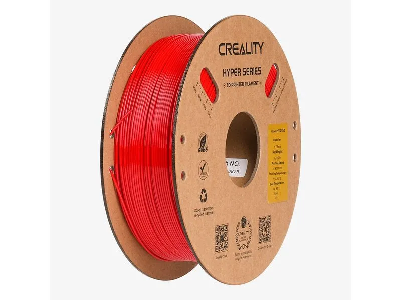 Creality Filament PETG Hyper Rot, 1.75 mm, 1 kg Creality Filament PETG Hyper Rot, 1.75 mm, 1 kg