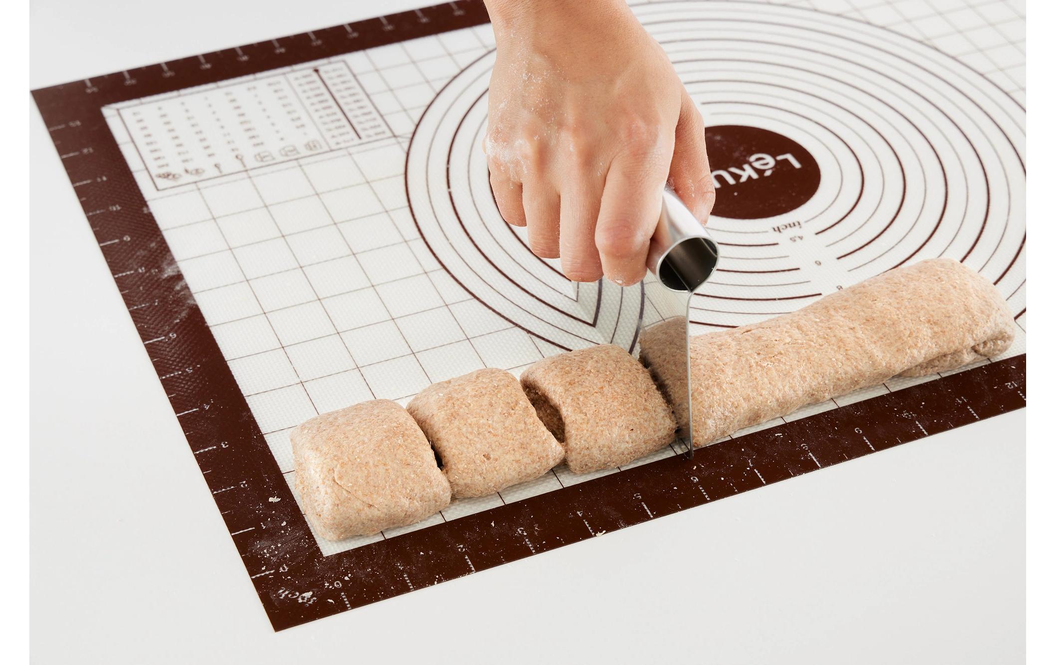 Lékué Backmatte mit Massangaben, Silikon, 60 x 40 cm