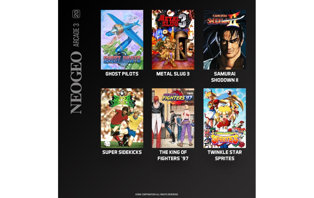 Blaze Evercade Neogeo Arcade 3 (Box)