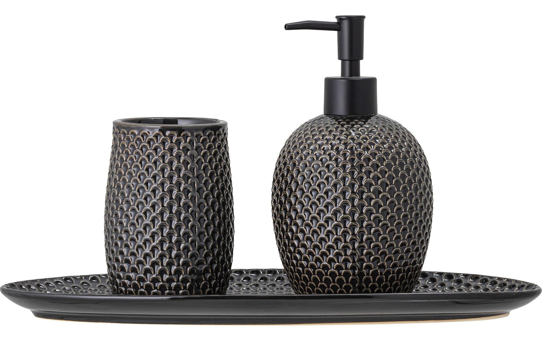 Bloomingville Seifenspender Hrin 3er Set, Anthrazit Bloomingville Seifenspender Hrin 3er Set, Anthrazit