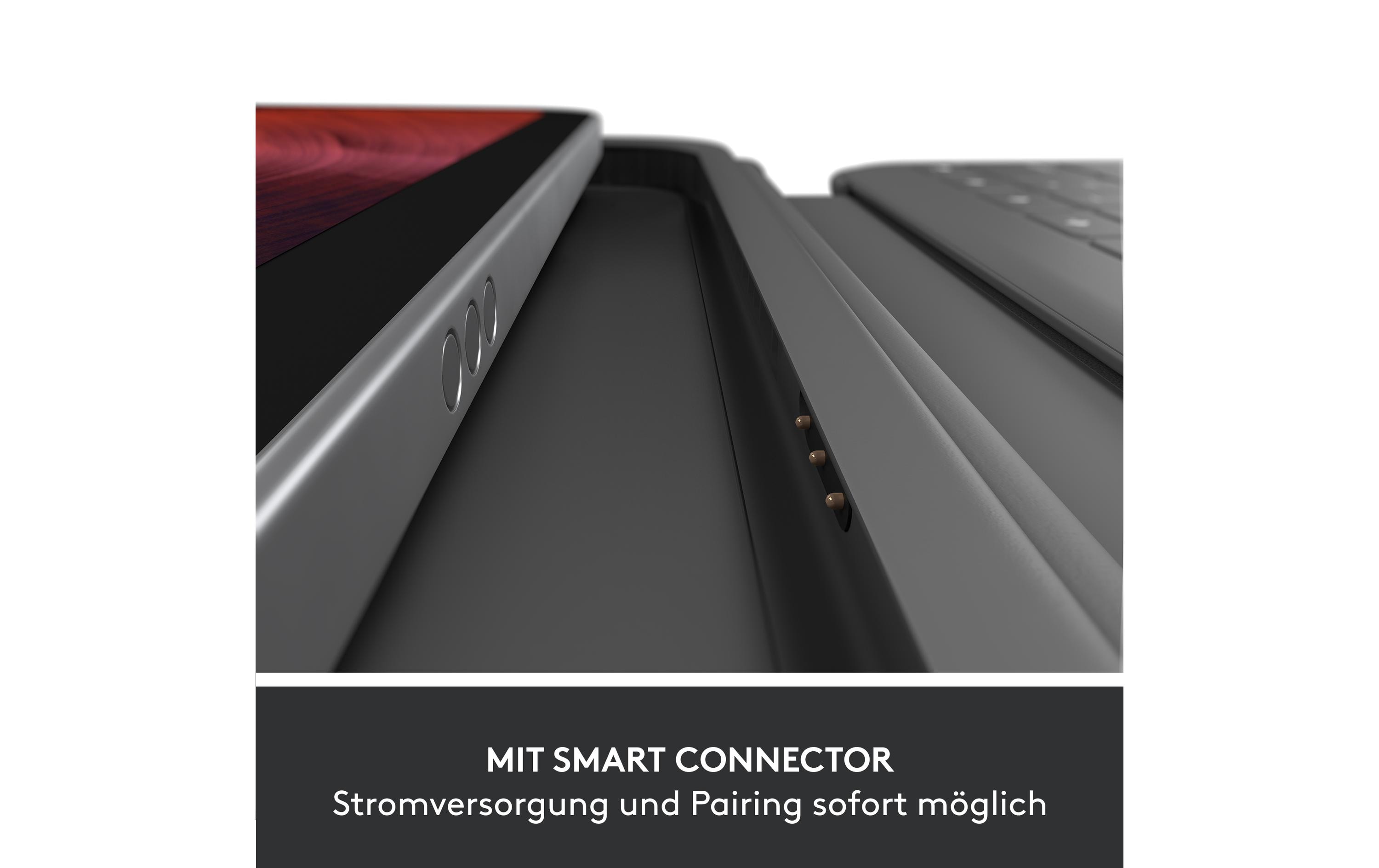 Logitech Tablet Tastatur Cover Rugged Folio iPad 10.9 (10. Gen.)