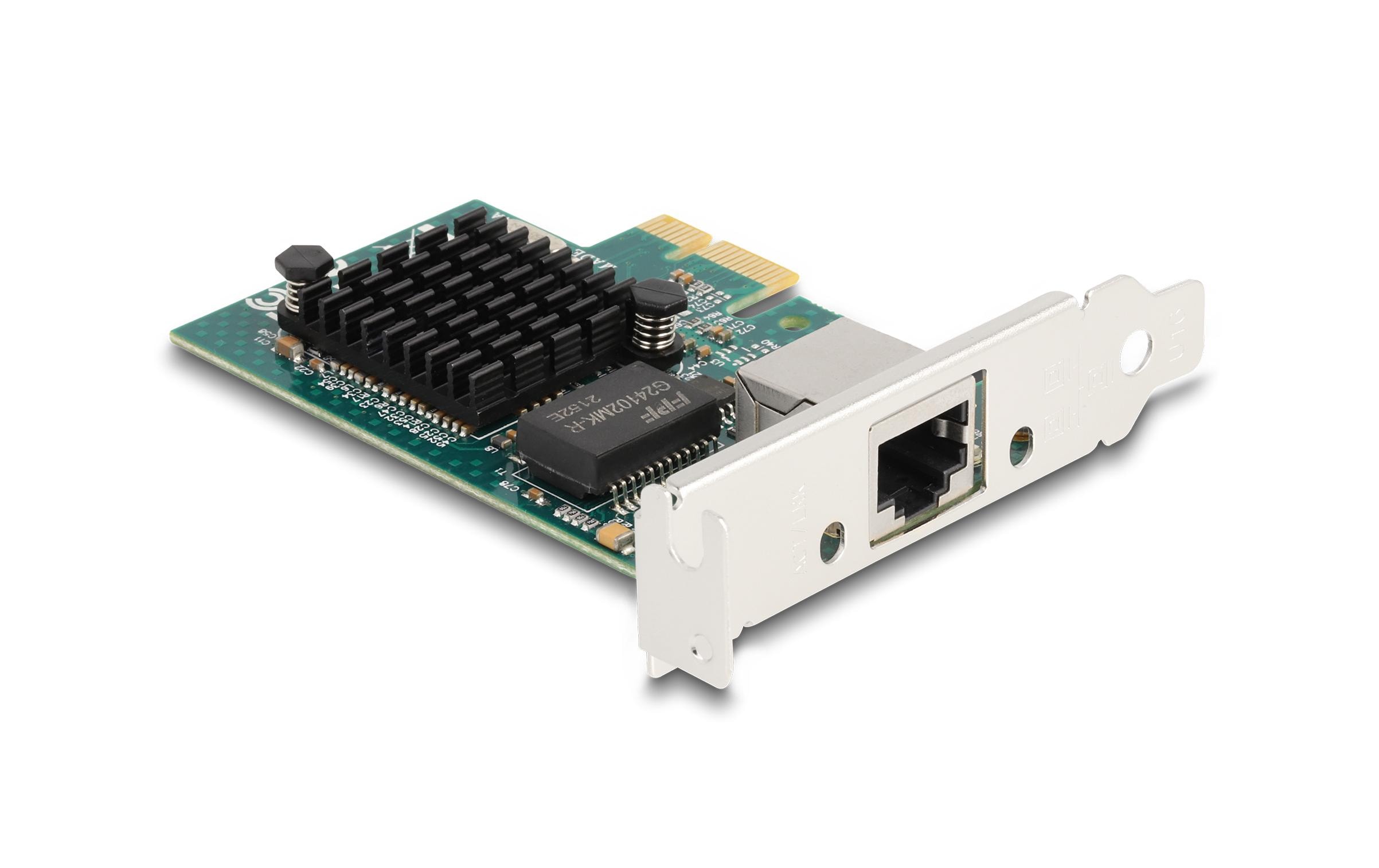 Delock Netzwerkkarte 1x RJ45 Gigabit, PCI-Express x1