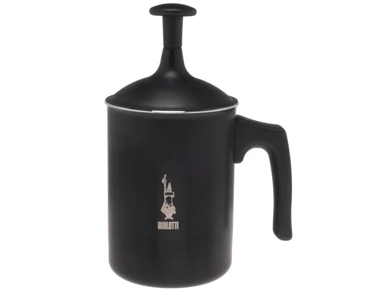 Bialetti Milchschäumer Tuttocrema 6 Tassen, Schwarz Bialetti Milchschäumer Tuttocrema 6 Tassen, Schwarz