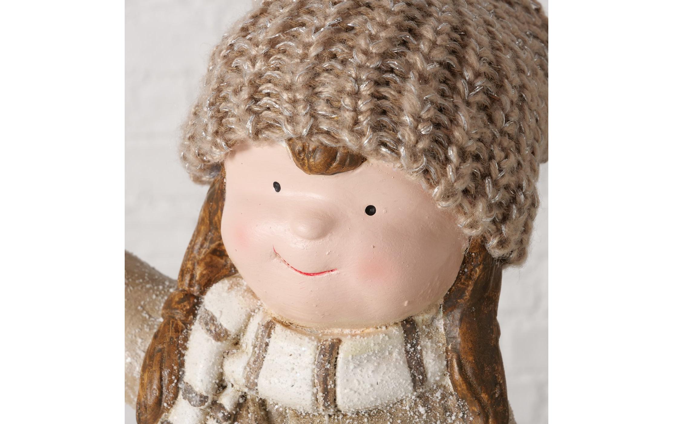 Boltze Weihnachtsfigur Charlie Kunststoff, 40 cm