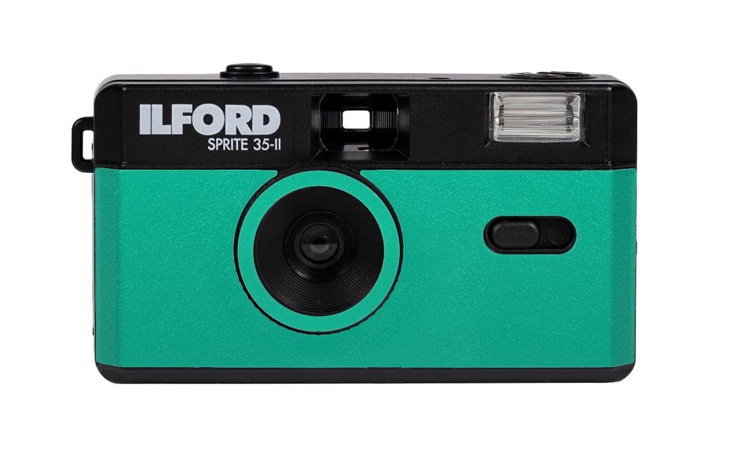 Ilford Analogkamera Sprite 35-II Green & Black Ilford Analogkamera Sprite 35-II Green & Black