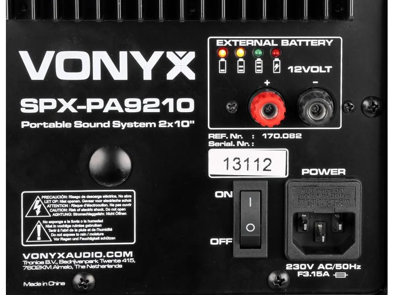 Vonyx PA-System SPX-PA9210 Vonyx PA-System SPX-PA9210