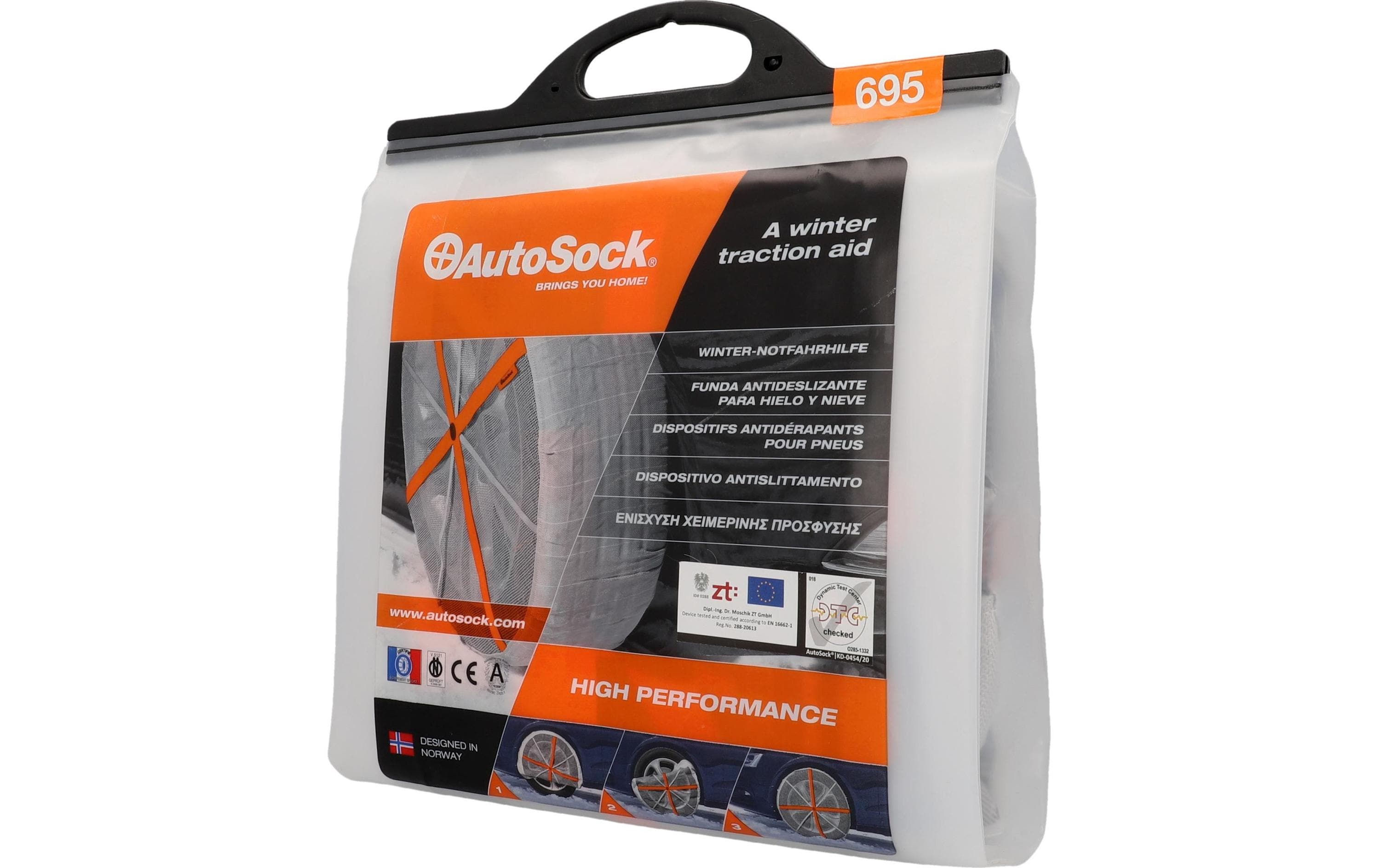 Autosock Textilschneekette GR 695, 2 Stück