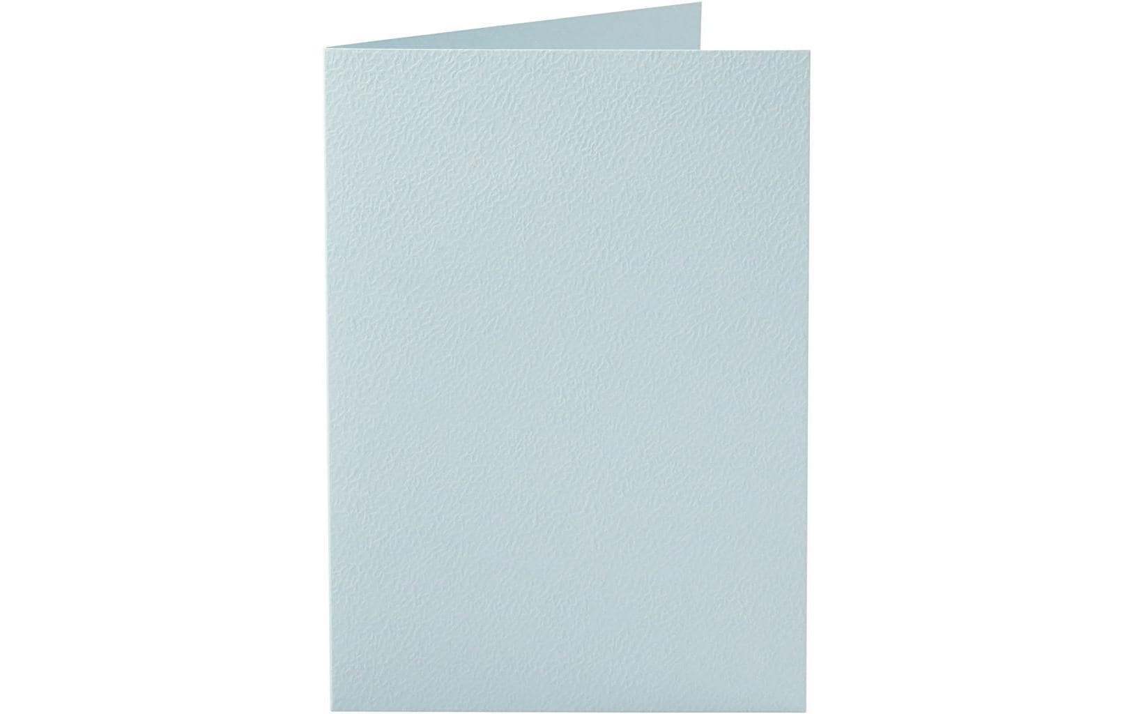 Creativ Company Blankokarte 10.5 x 15 cm ohne Couvert, Hellblau