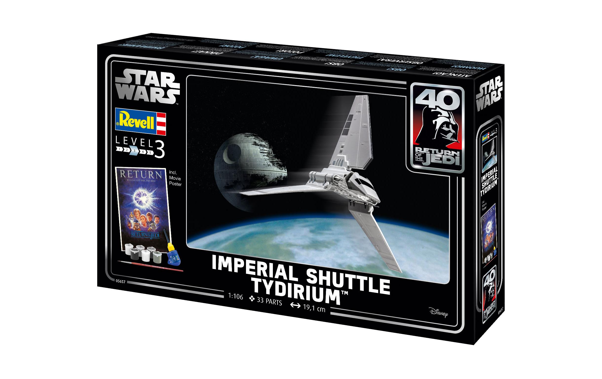 Revell Bausatz Imperial Shuttle Tydirium Gift Set 1:106