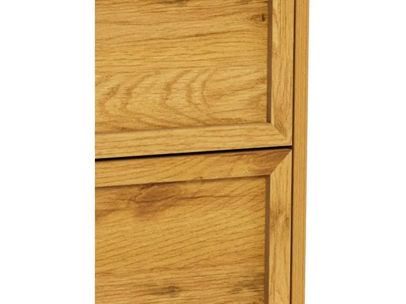 AC Design Kommode Palmdale 80 x 40 x 110 cm, Eiche hell AC Design Kommode Palmdale 80 x 40 x 110 cm, Eiche hell
