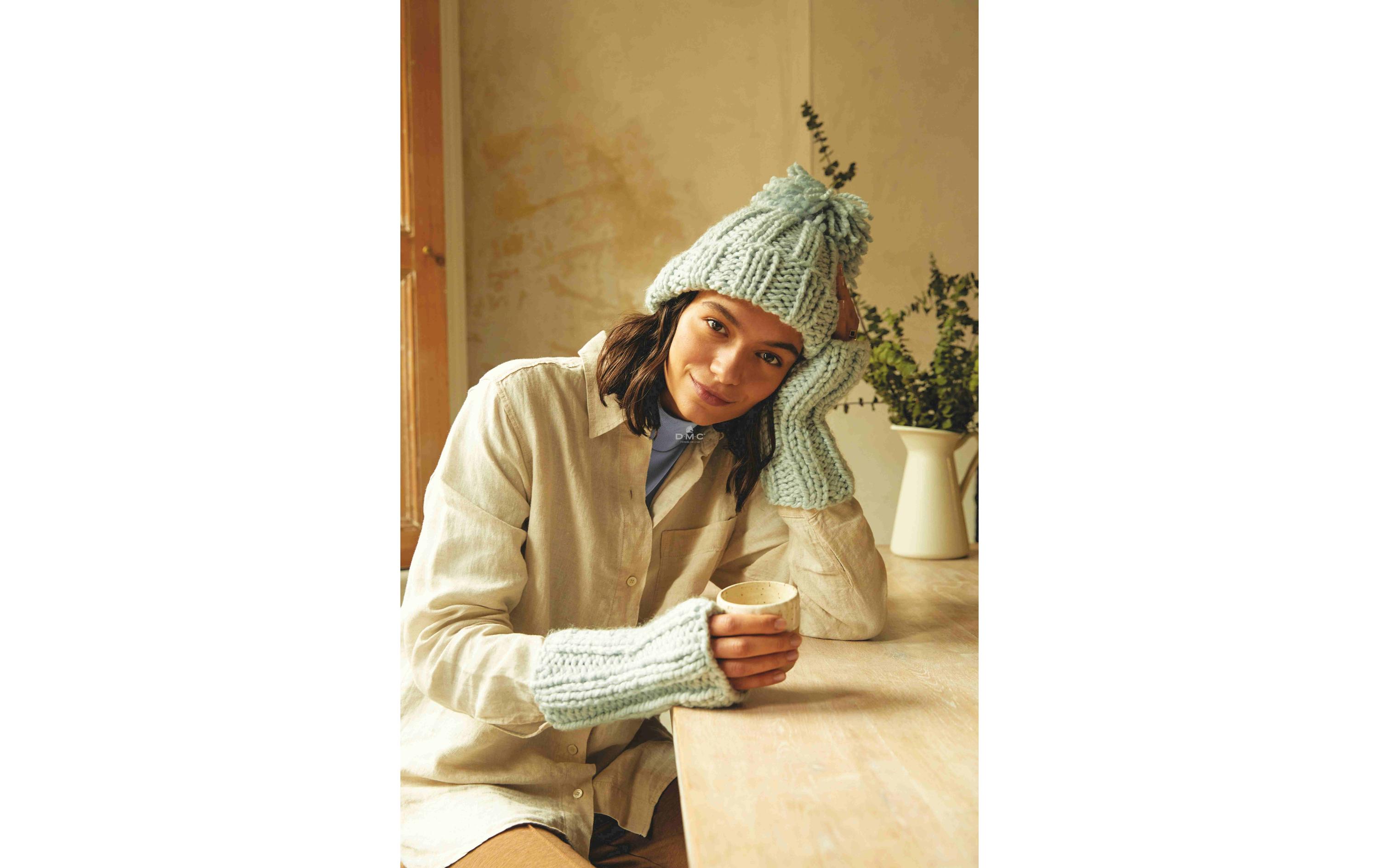 DMC Strickset Mindful Making Rhythmische Rippe Duo