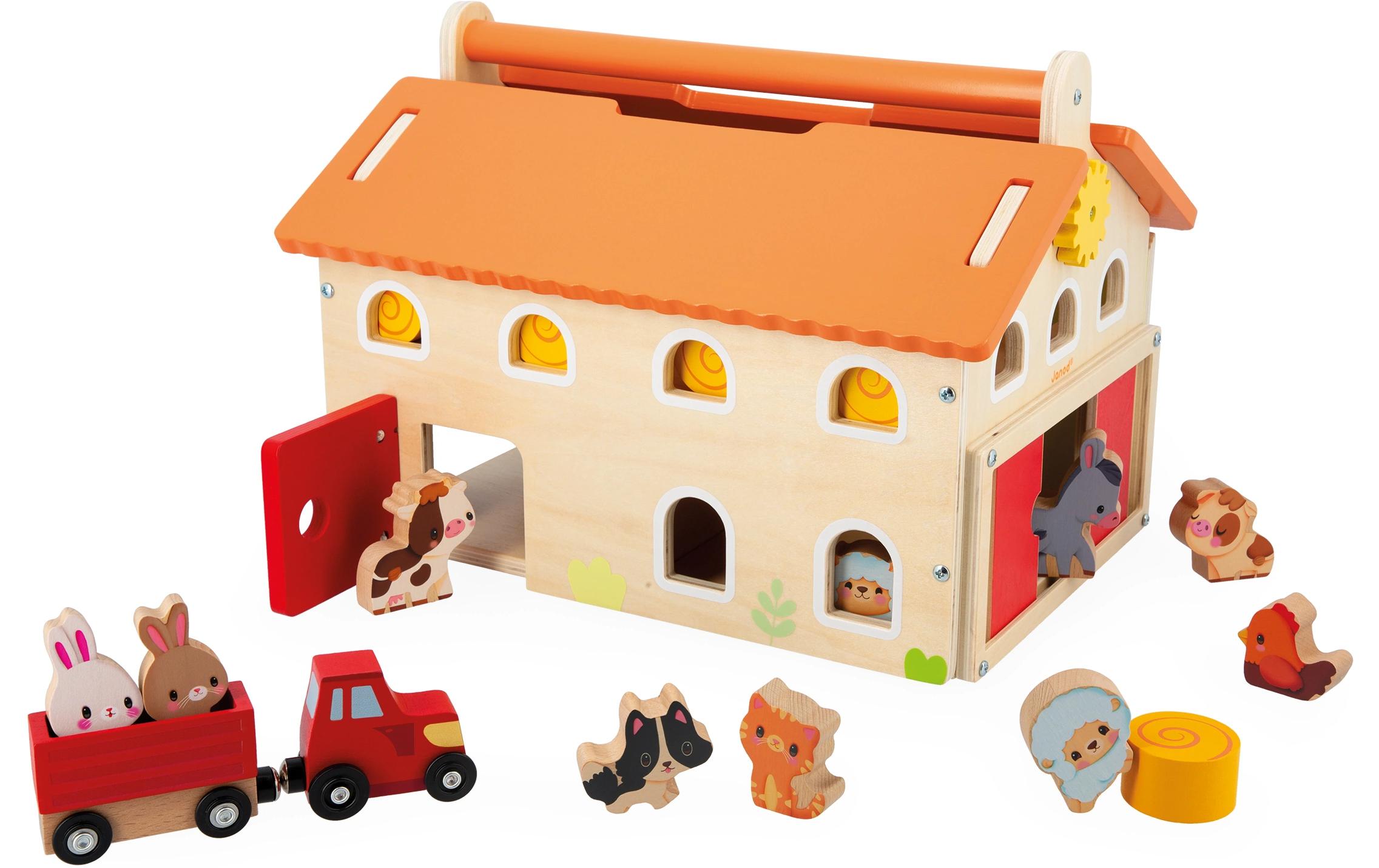Janod Beschäftigungsspielzeug Mein erster Bauernhof