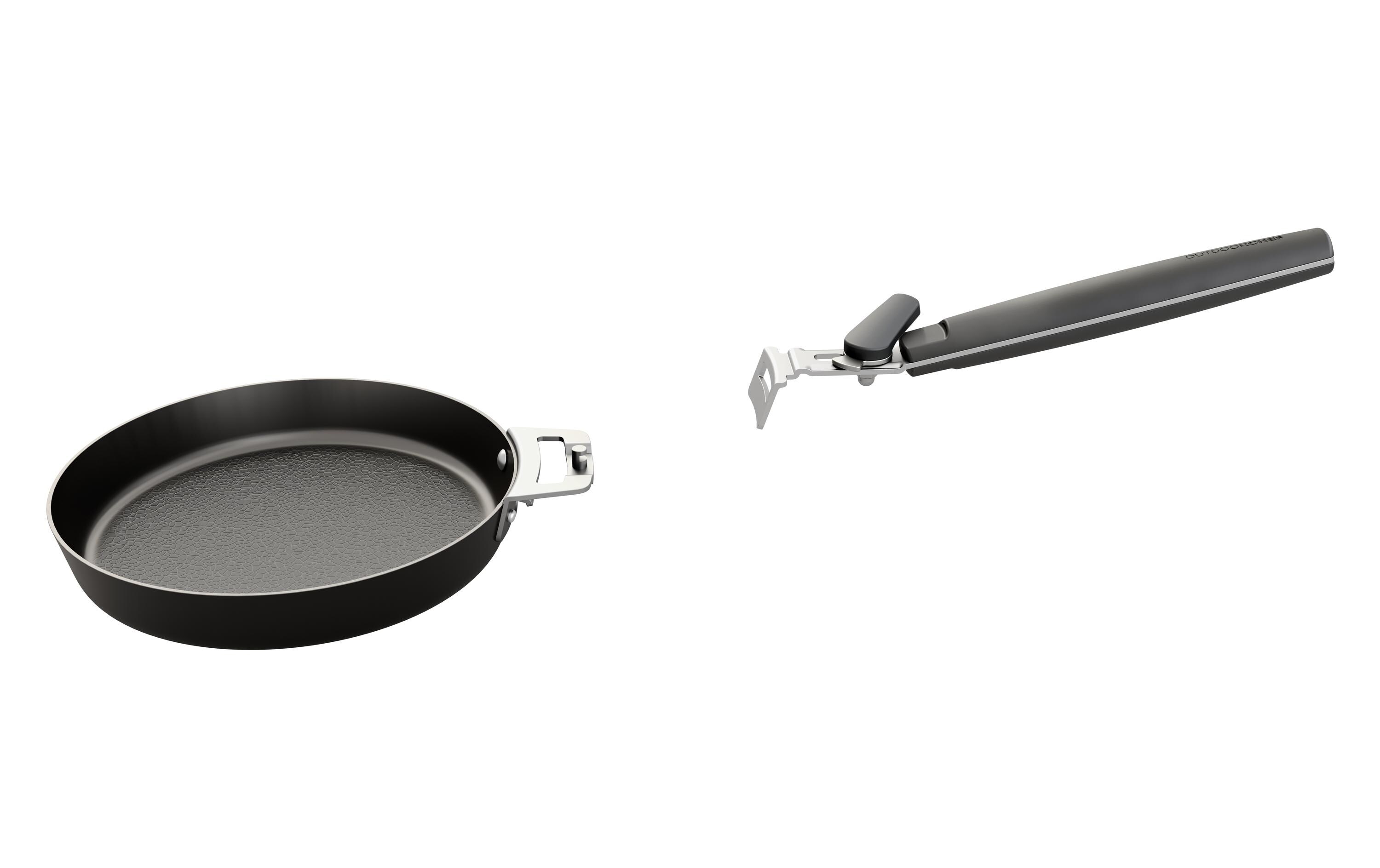 Outdoorchef Grillpfanne Karbonstahl, Ø 24 cm