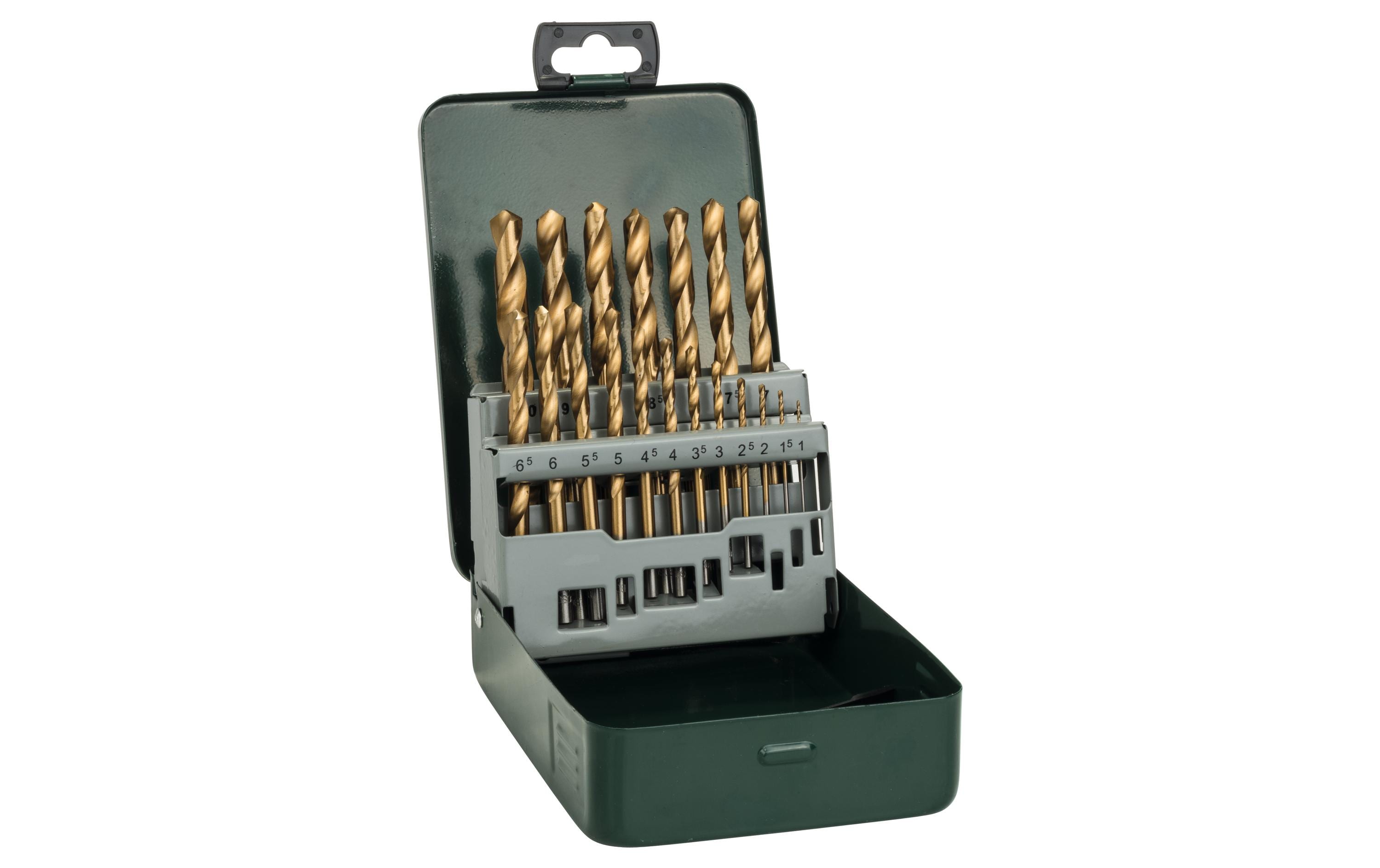 Bosch Metallbohrer-Set HSS-TiN, 19-teilig Bosch Metallbohrer-Set HSS-TiN, 19-teilig