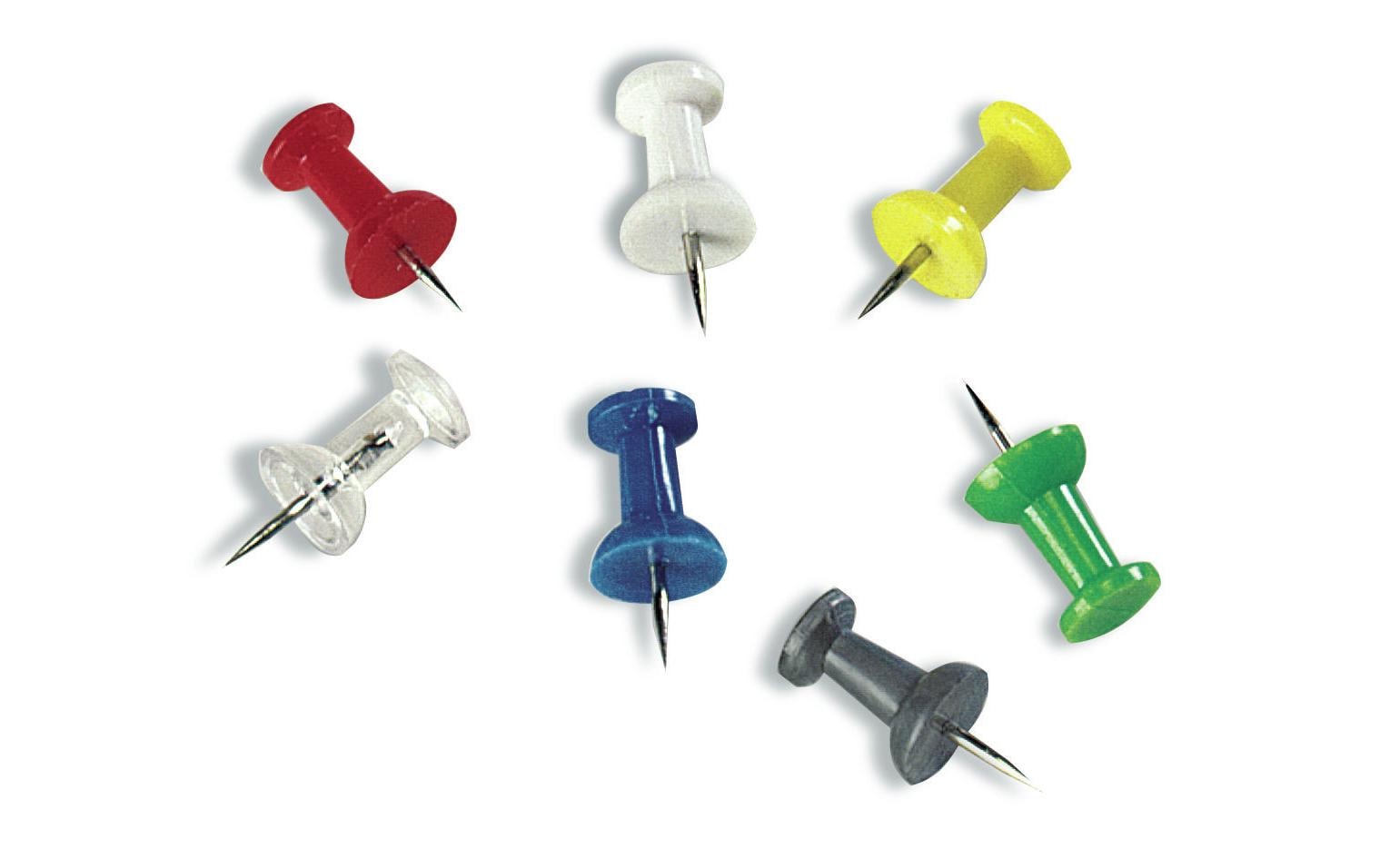 Bi-Office Reissnägel Memoboard Mehrfarbig, 200 Stück Bi-Office Reissnägel Memoboard Mehrfarbig, 200 Stück