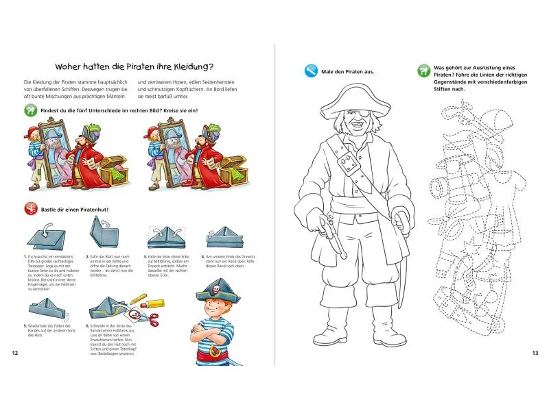 Ravensburger Kinder-Sachbuch WWW Aktiv-Heft Piraten