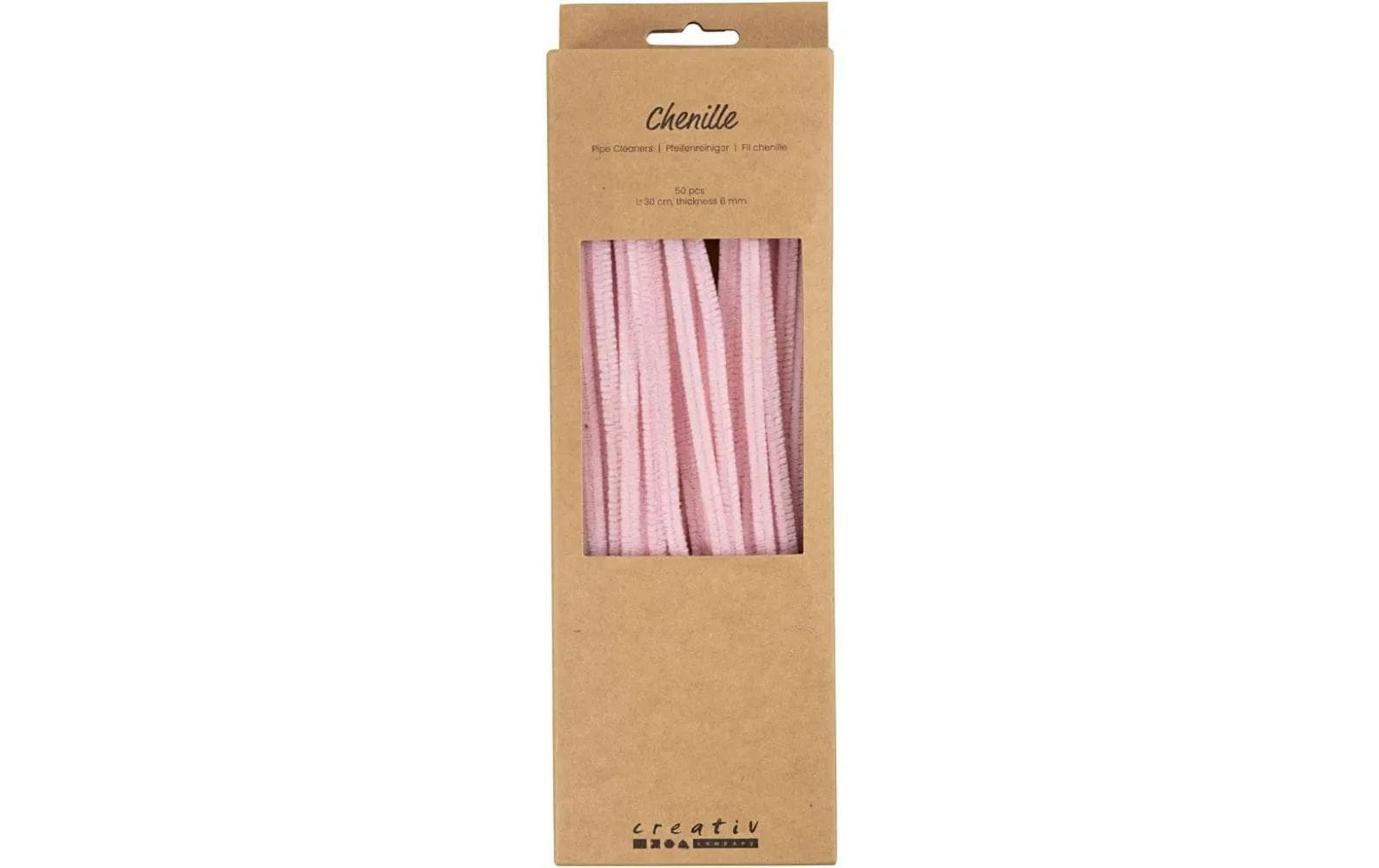 Creativ Company Chenilledraht 50 Stück, Rosa Creativ Company Chenilledraht 50 Stück, Rosa