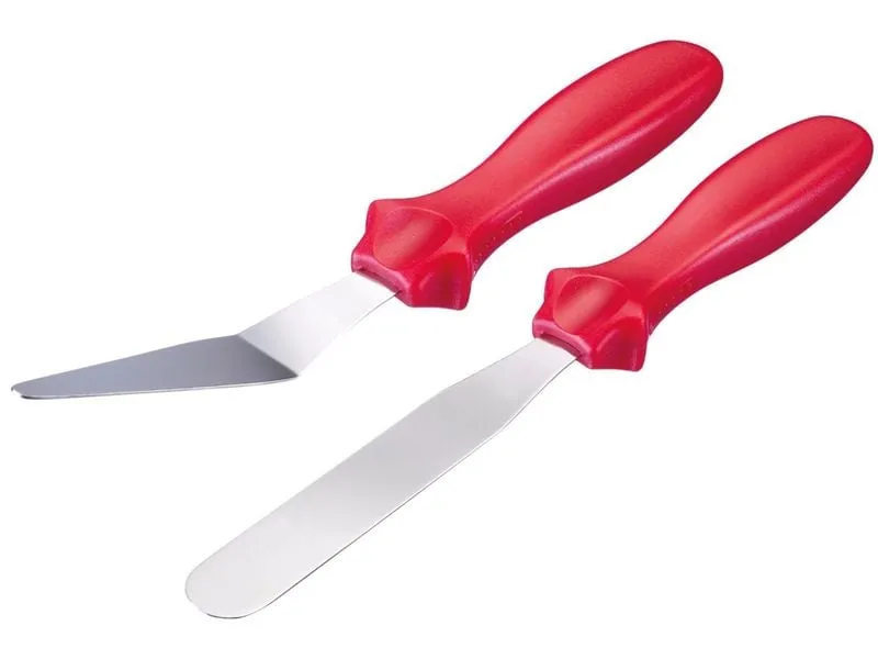 Westmark 2er Set Pâtisserie-Paletten 23 cm, Rot Westmark 2er Set Pâtisserie-Paletten 23 cm, Rot