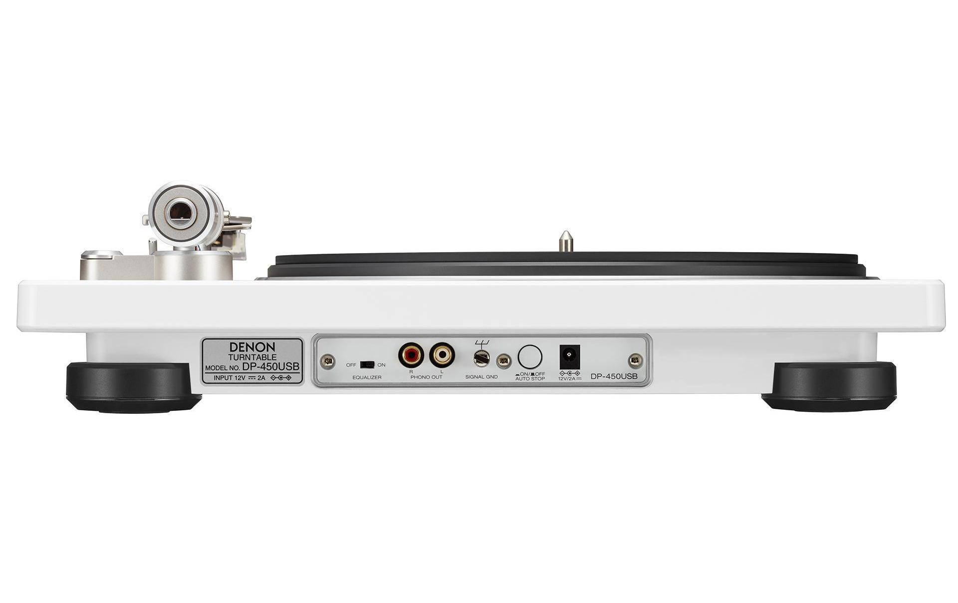 Denon Plattenspieler Denon DP-450USB Weiss