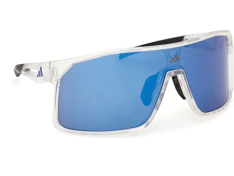 adidas Alkator SP0124 Transparent, Lens blue mirror adidas Alkator SP0124 Transparent, Lens blue mirror