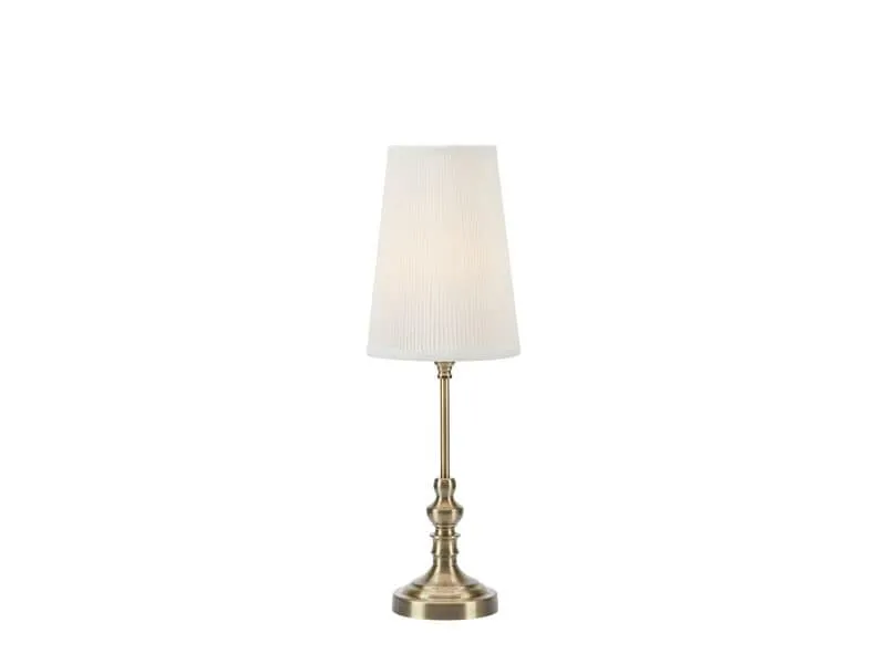 Markslöjd Noble Tischleuchte Weiss/Kupfer 56 cm