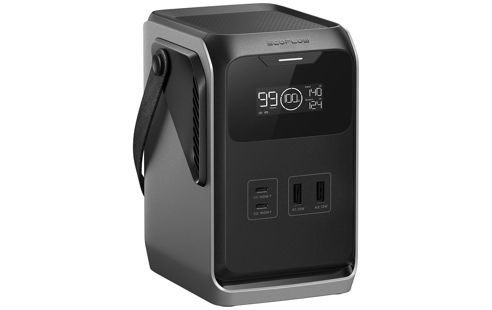 EcoFlow Power Station Trail 200, Grau 192 Wh