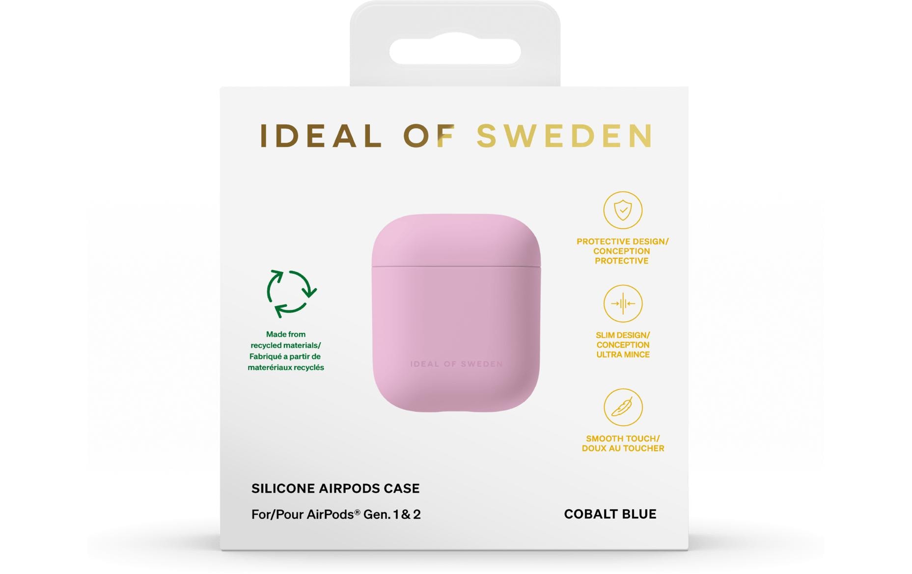 Ideal of Sweden Transportcase AirPods Gen. 1 st/2nd Gen. Bubblegum Pink