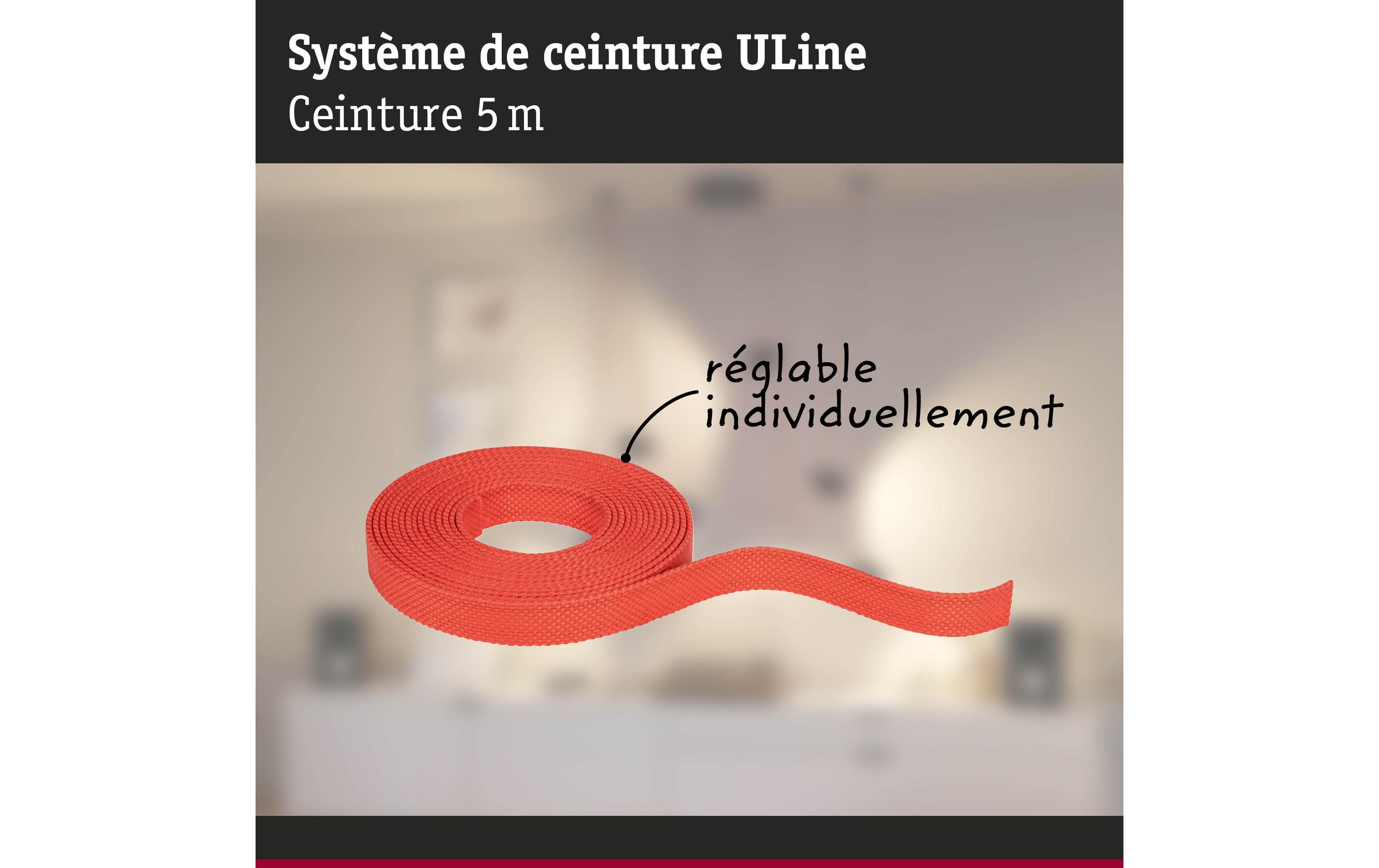 Paulmann ULine Gurt 5 m, Dacron, Orange